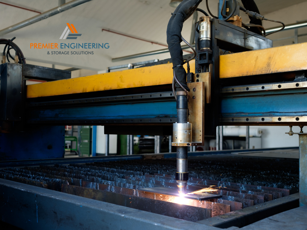 industrial steel cutting machine