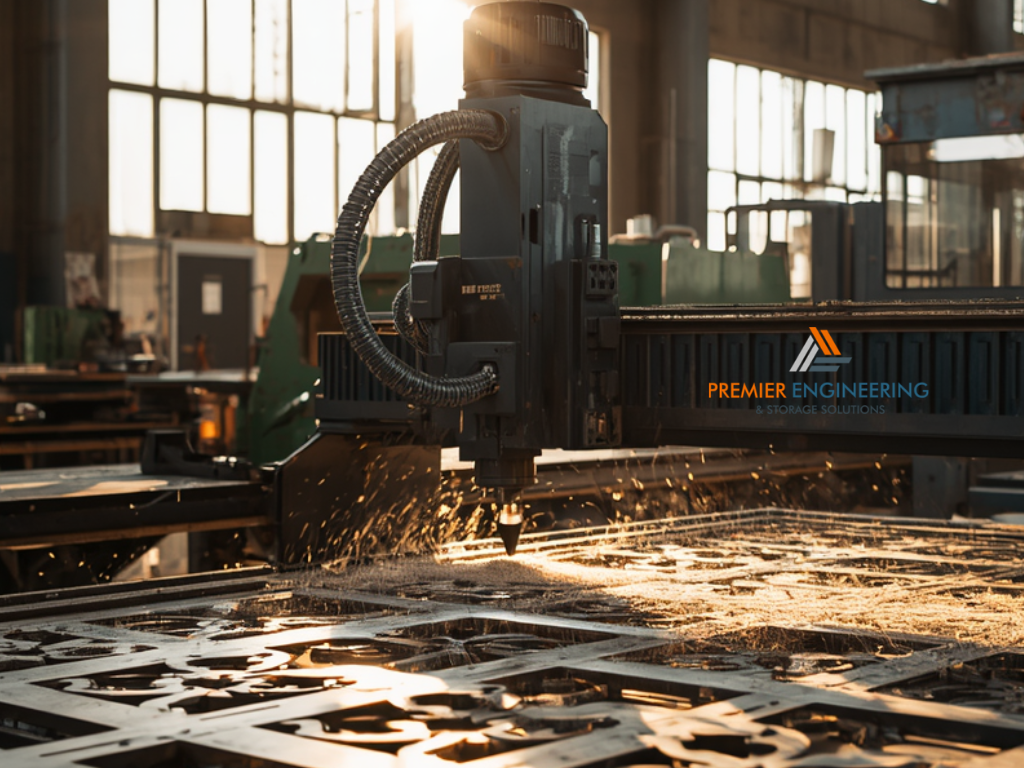 Metal punching services engineering manufacturing and fabrication capabilities, sheet metal bending press, metal bending press, cnc cutting services western sydney