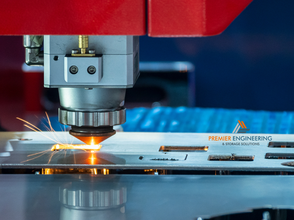 High-precision sheet metal parts produced by laser cutting