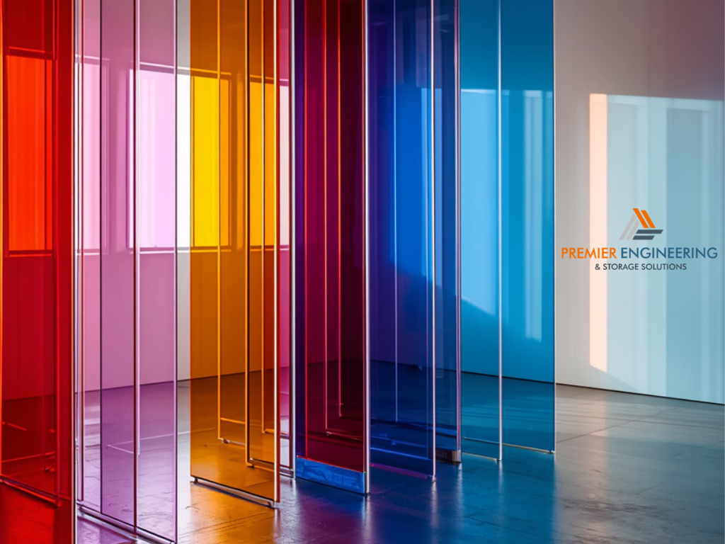 Clear acrylic sheet prepared for laser cutting Sydney